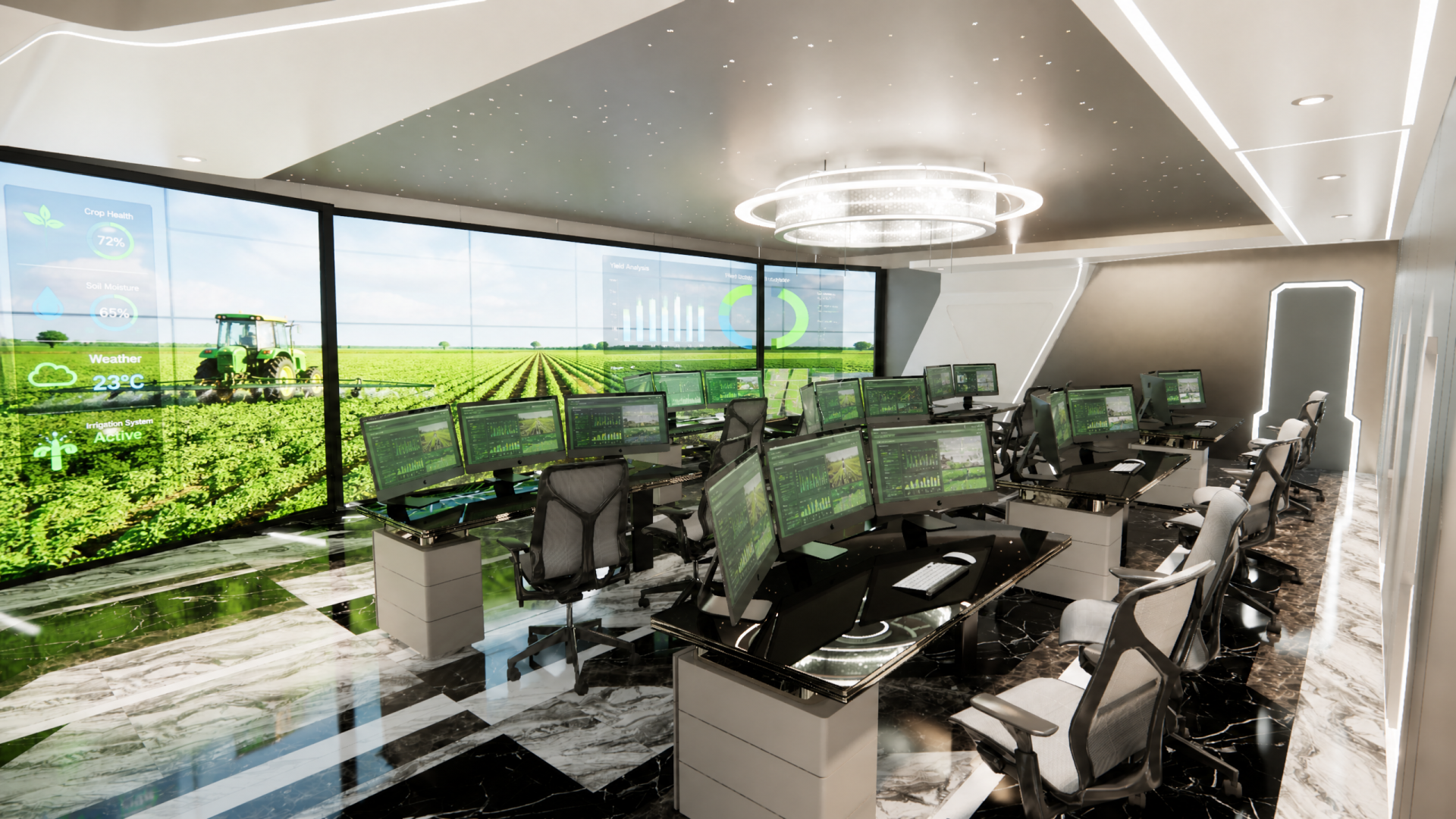 Smart Agriculture Command & Monitoring Center